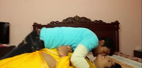  Hot indian masala aunty romance with step son